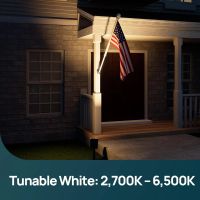 Smart solar spotlight detail