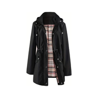 Waterproof Hooded Trench Coat thumbnail 3