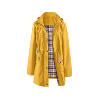 Waterproof Hooded Trench Coat thumbnail 6