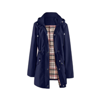 Waterproof Hooded Trench Coat thumbnail 9