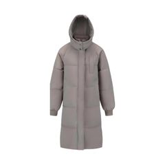 The coat in Dark Taupe