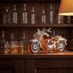 Whistra&reg; Motorcycle Decanter 2