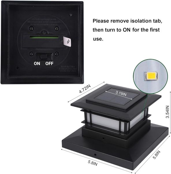 Solar Post Cap Lights thumbnail 6