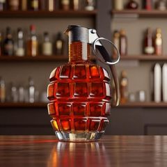 Whistra&reg; Grenade Decanter 4