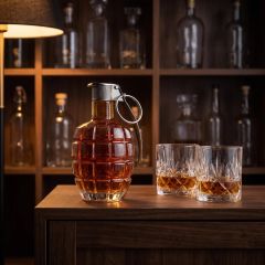 Whistra&reg; Grenade Decanter 2