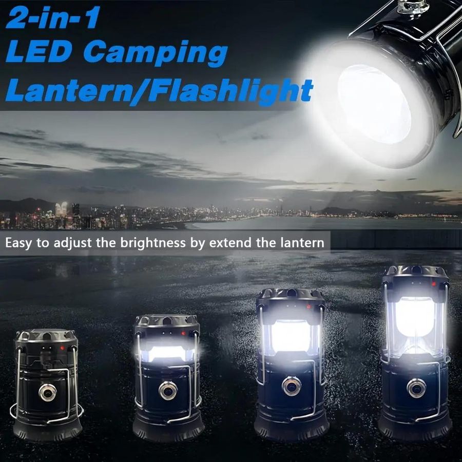 2-in-1 lantern and flashlight