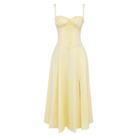 Floral Bustier Midriff Waist Shaper Dress thumbnail 6