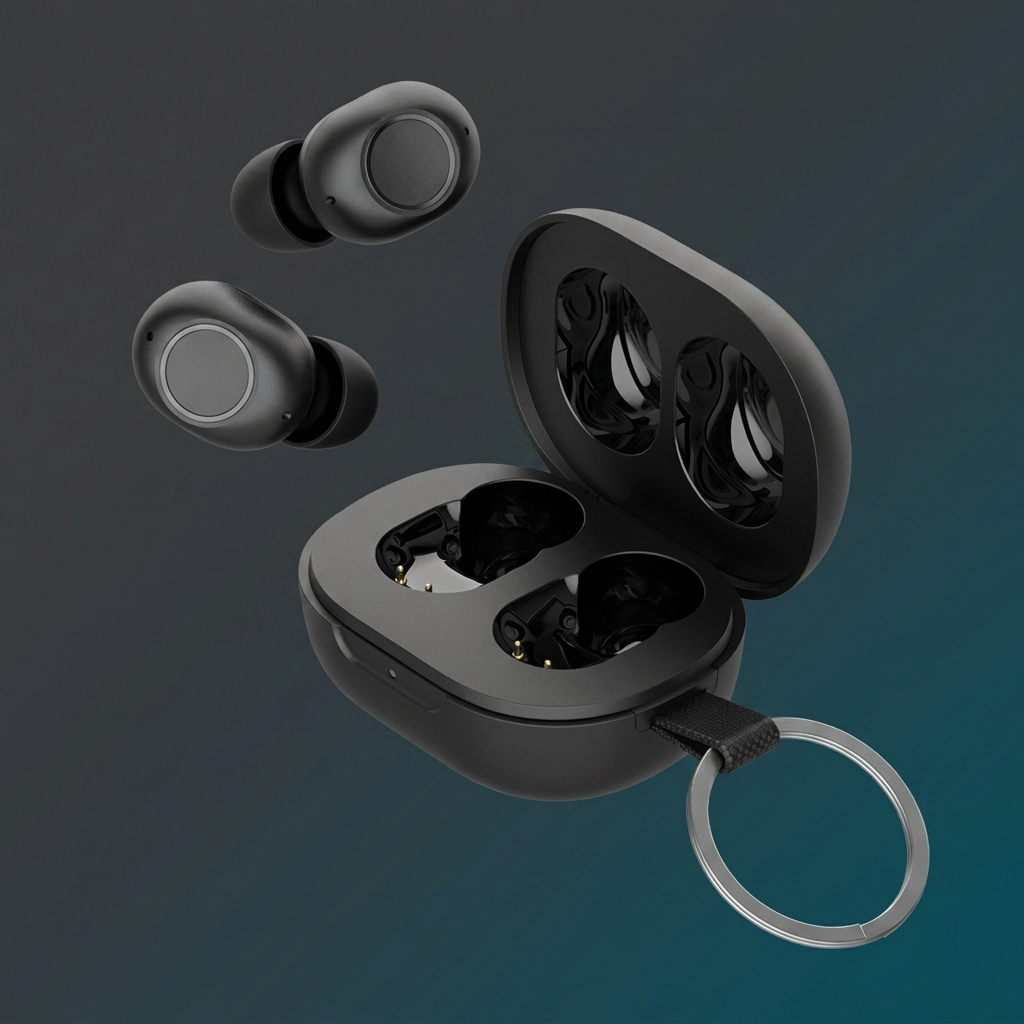 Earbuds close-up