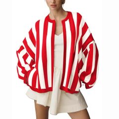 Red & White colourway, studio front