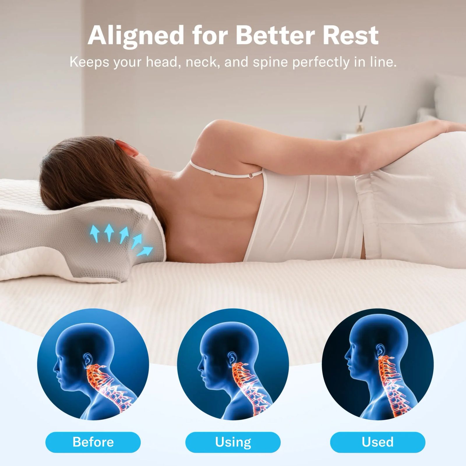 Cervical pillow product thumbnail 6