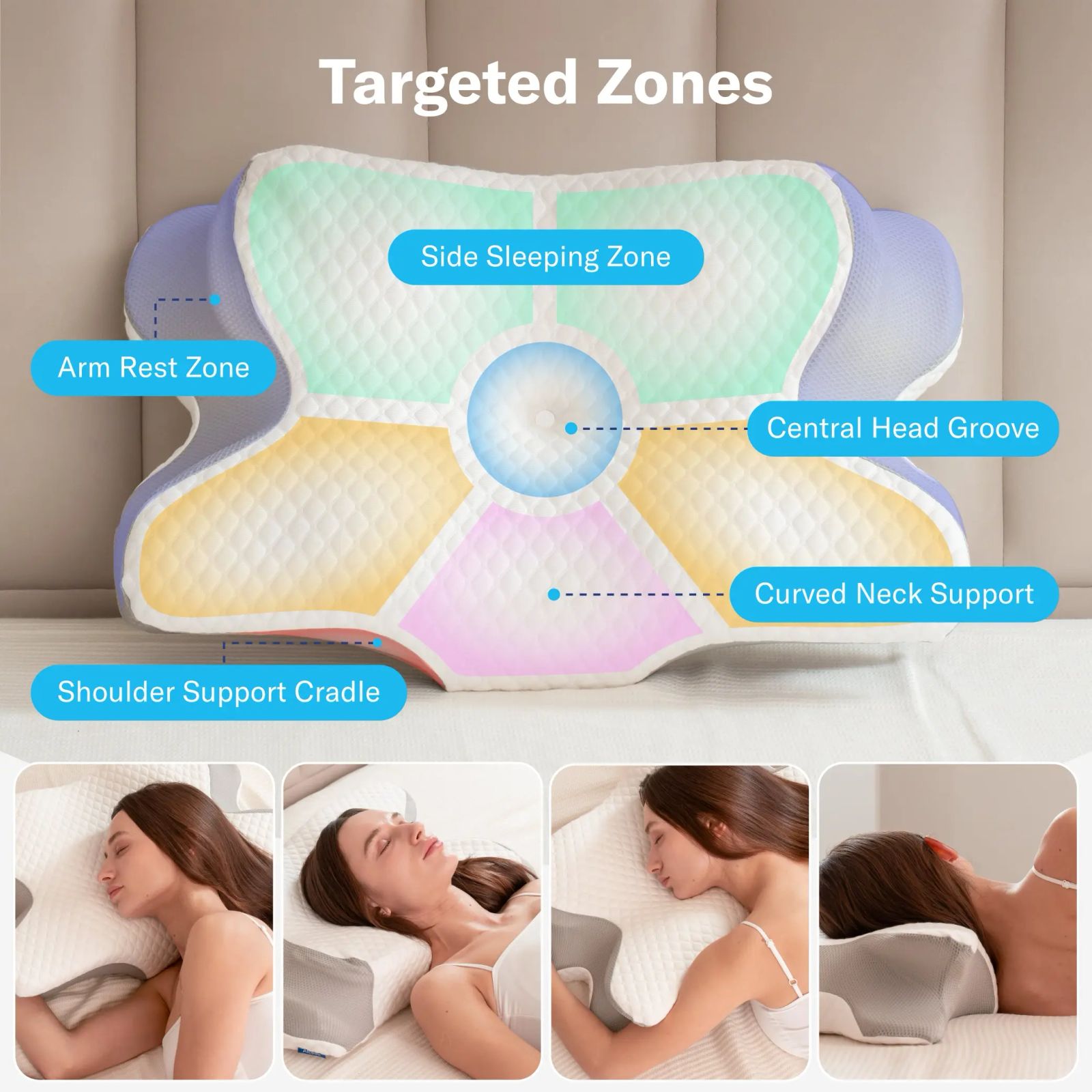 Cervical pillow product thumbnail 5