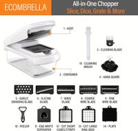 Chopper blade attachments