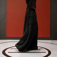 Flax Pleated Pants thumbnail 3
