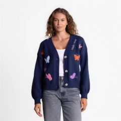 Made New design in navy with butterflies