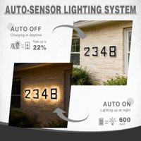 Solar Lighted House Numbers  thumbnail 5