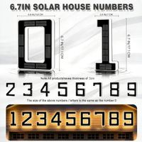 Solar Lighted House Numbers  thumbnail 4