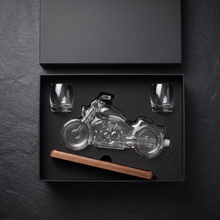 The set packed in its foam-fitted gift box