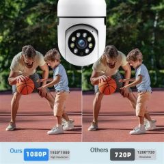 Side-by-side comparing the 1080p picture against a 720p one