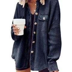 Waffle Knit Shacket 9